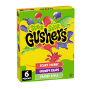 Gushers Fruit Flavoured Super Sour Gummy Snacks 138g