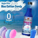 Sugar-Free Shaved Ice Blue Cotton Candy Syrup